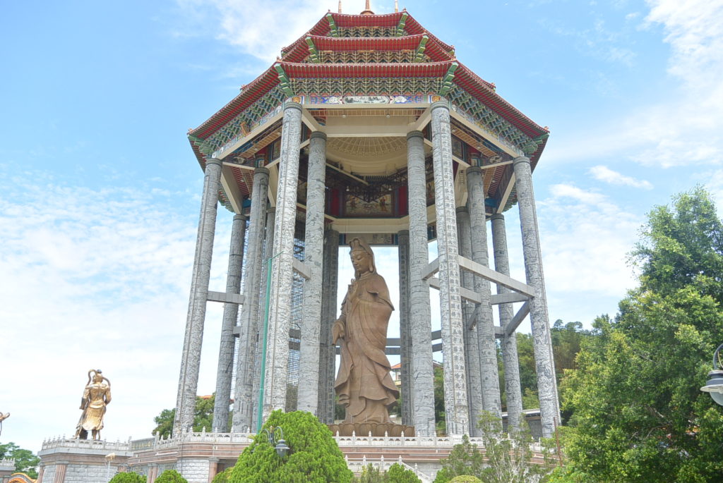 Die Statue Kuan Yin's