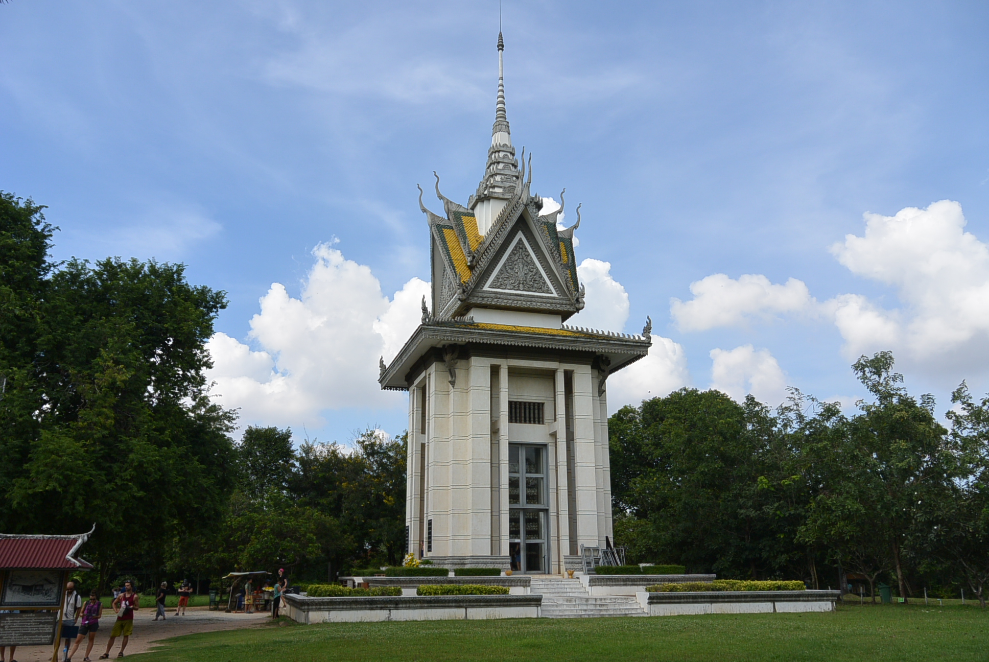 Die Stupa in Choeun Ek