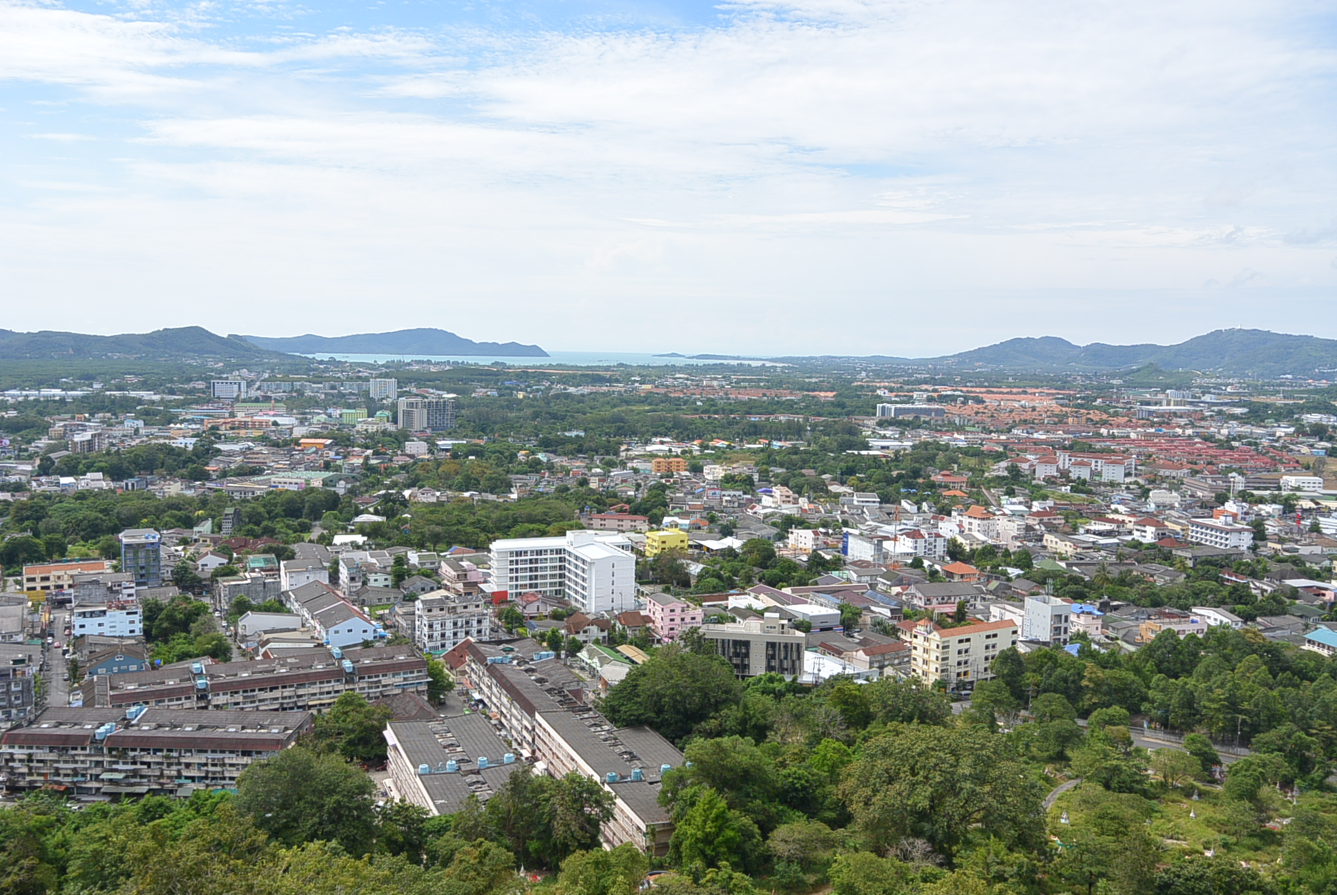 Blick über Phuket Town
