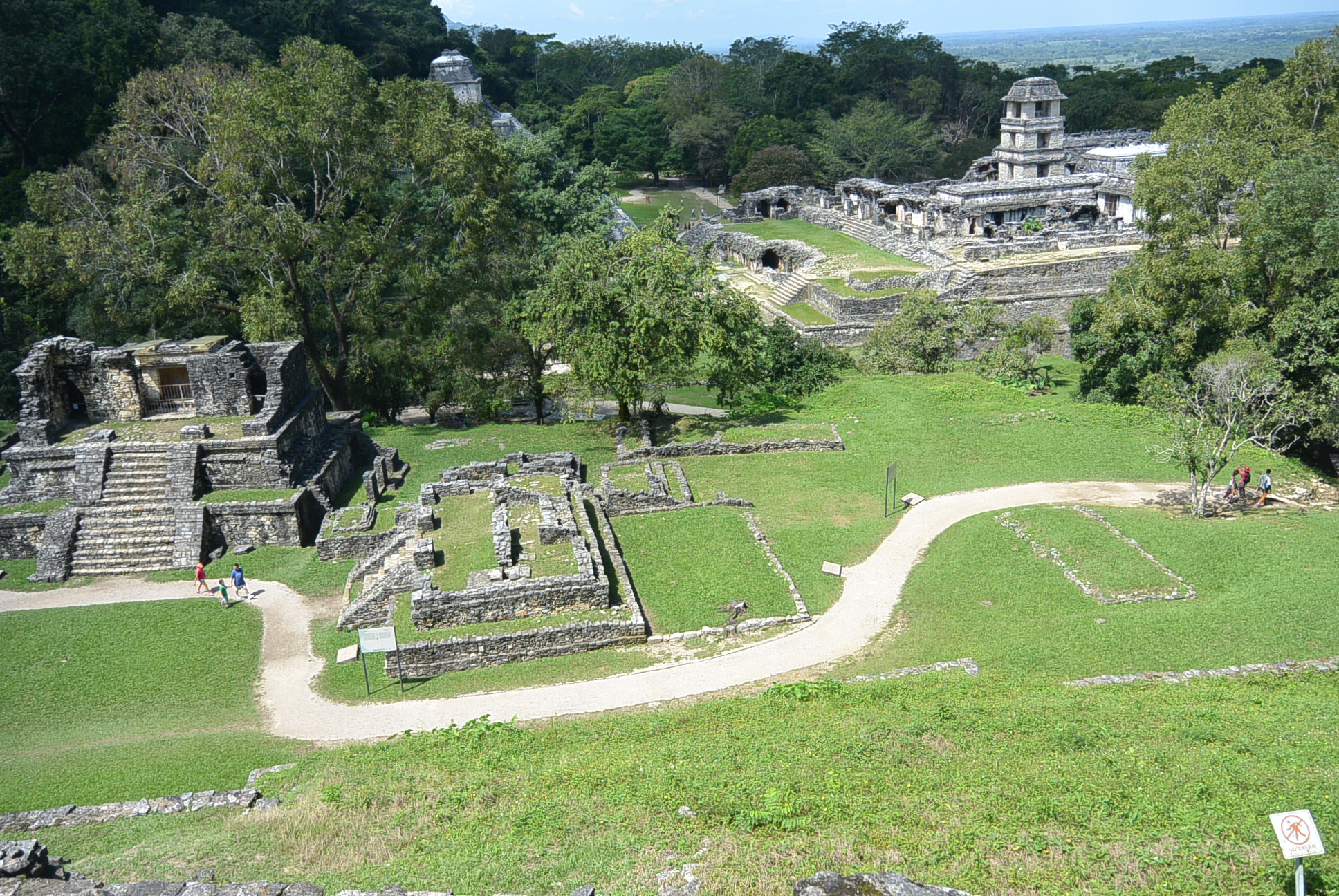 Aussicht über Palenque