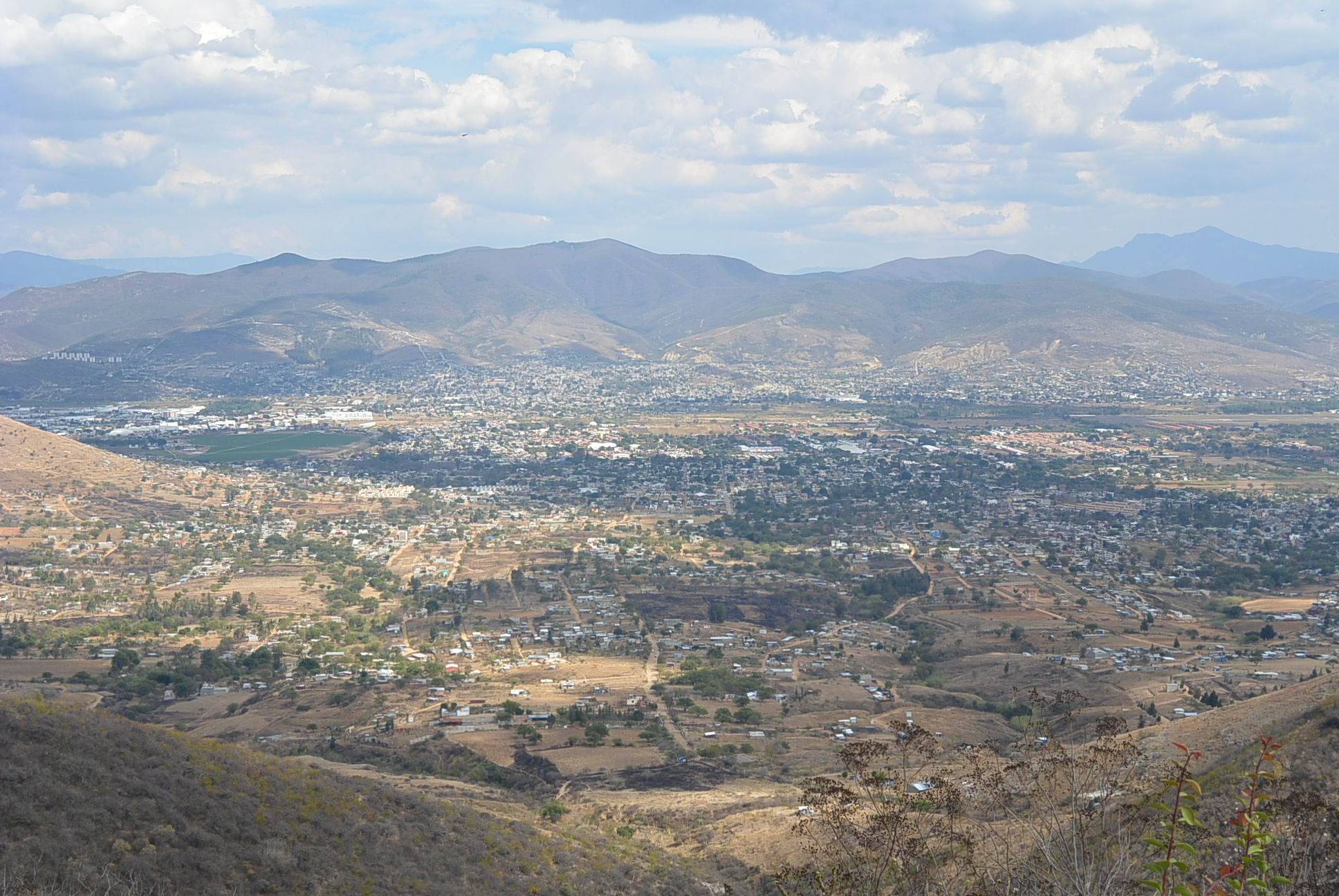 Aussicht über Oaxaca