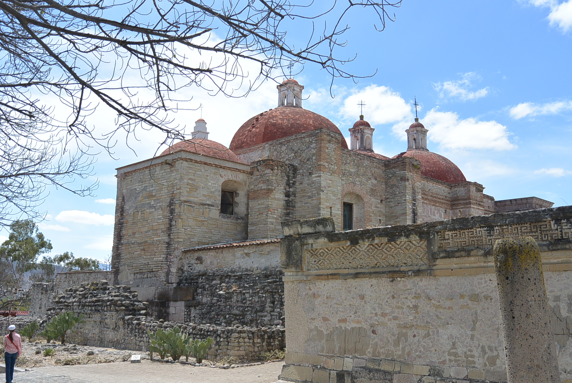 Die Kirche auf den Ruinen von Mitla