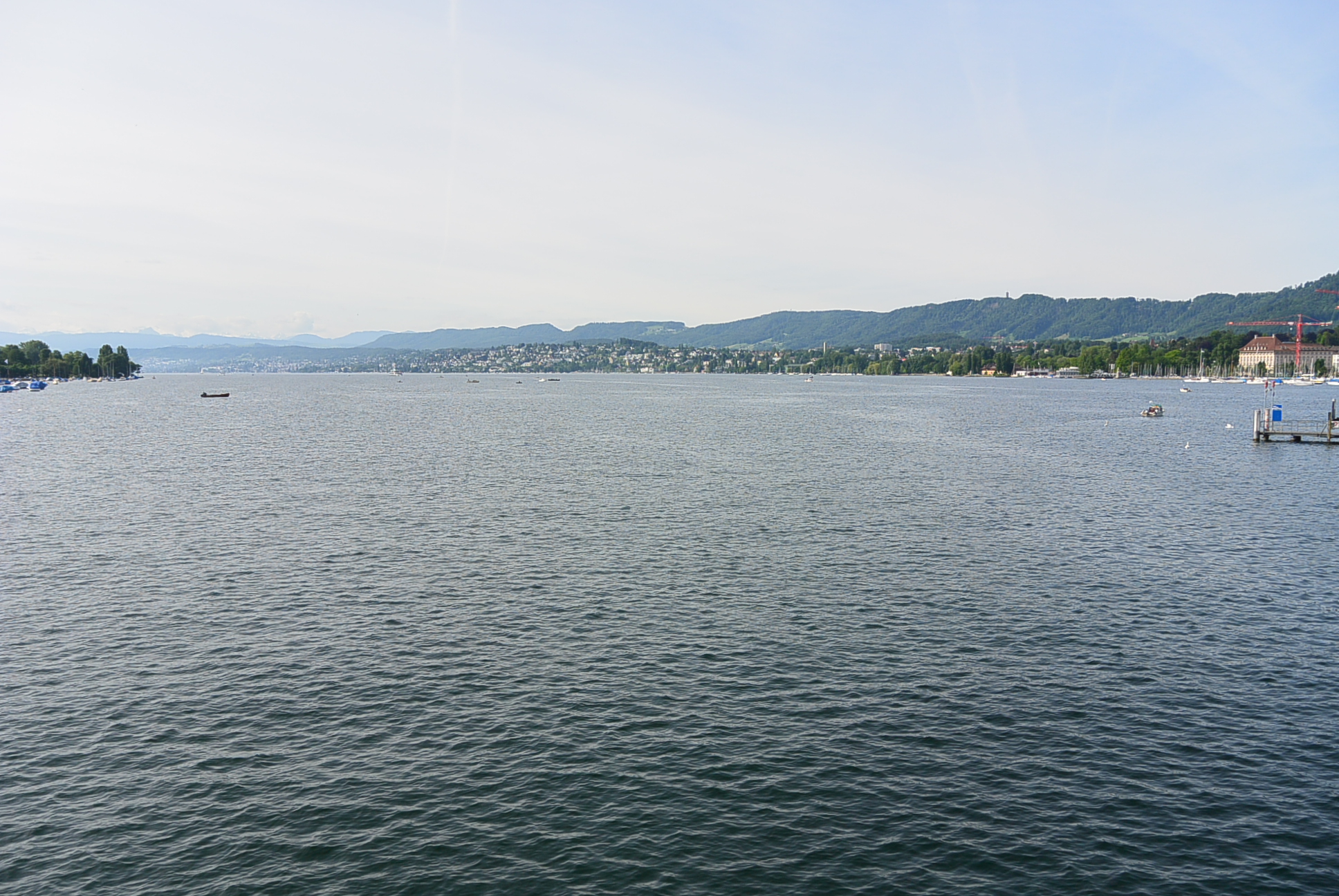 Wie lange braucht man mit dem Fahrrad um den Zürichsee?